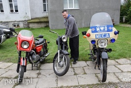 MOtoryzacyjna pasja sierżanta z Pasłęka