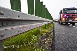 Kolizja przy holowaniu na S7