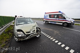 Kolizja przy holowaniu na S7