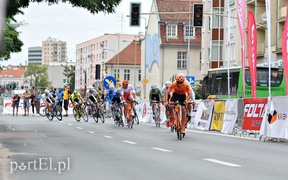 Szybki wyścig kolarskiej elity