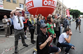 Szybki wyścig kolarskiej elity