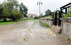 Elbląg i region walczą z powodzią. Najgorzej jest na Związku Jaszczurczego (aktualizacja z godz. 15.30)