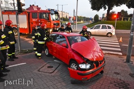 Zderzenie seata z ambulansem