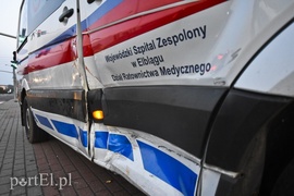Zderzenie seata z ambulansem