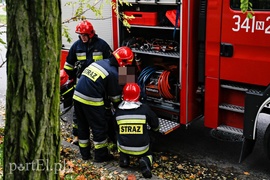 Potrącenie rowerzysty na Traugutta