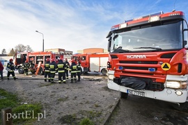 Pożar na ul. Skrzydlatej i w Gronowie Elbląskim