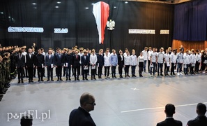 Ślubowanie na wojskową nutę