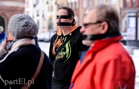 Protestowali w milczeniu