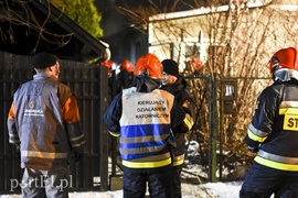 Pożar domku jednorodzinnego przy ul. Niborskiej