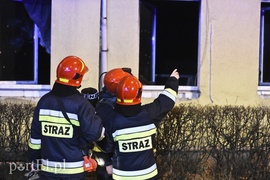 Pożar na Browarnej. Spłonęło mieszkanie