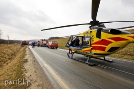 Wypadek na starej \"siódemce\". Pięć osób rannych