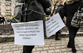 Czarny protest ponownie w Elblągu