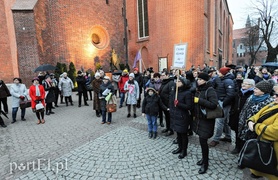 Czarny protest ponownie w Elblągu