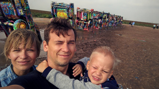 Cadillac Ranch w Teksasie