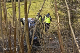 Audi po wypadku rozpadło się na dwie części