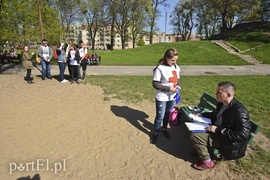 Armagedon w parku Planty