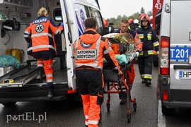 Wypadek przed Jegłownikiem