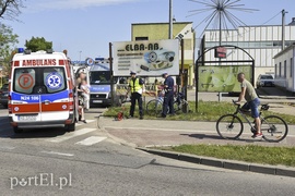 Potrącił rowerzystę z dzieckiem, a potem... uciekł
