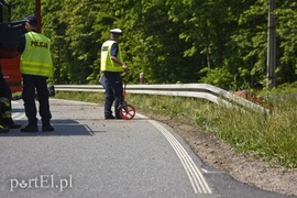 Śmiertelny wypadek pod Pasłękiem. Zginął motocyklista