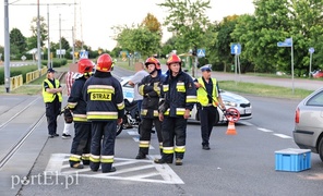 Wjechał w motocyklistę