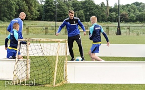 Żółto-biało-niebieski Dzień Dziecka