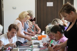 Seniorska mozaika w Suchaczu