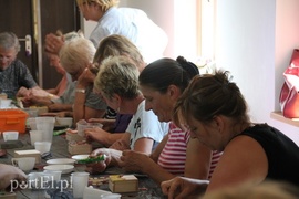 Seniorska mozaika w Suchaczu