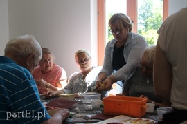 Seniorska mozaika w Suchaczu