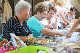 Seniorska mozaika w Suchaczu