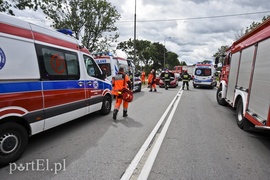 Efekt domina w wypadku. Cztery osoby ranne