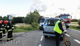 Motocyklista ranny w wypadku na drodze 509