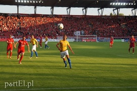 Olimpia walczyła dzielnie, ale przegrała z Widzewem