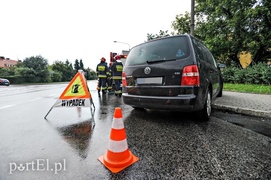 Wymusił pierwszeństwo na skrzyżowaniu