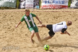Piłkarskie emocje na plaży w Kadynach