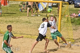 Piłkarskie emocje na plaży w Kadynach