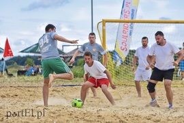 Piłkarskie emocje na plaży w Kadynach