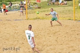 Piłkarskie emocje na plaży w Kadynach