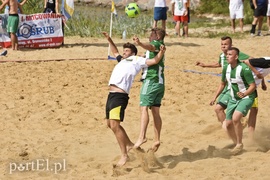 Piłkarskie emocje na plaży w Kadynach
