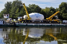 Z Elbląga po wodzie do niemieckiej mleczarni