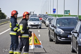 Daewoo dachowało na obwodnicy