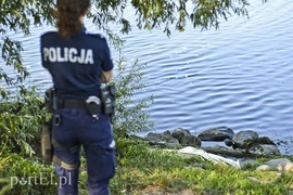 Ciało mężczyzny w rzece Elbląg