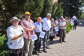 Premier z wizytą, przekop na wybory