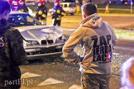 Zderzenie bmw z toyotą na ul. Płk. Dąbka
