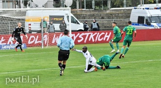 Krótka przygoda Olimpii w pucharze