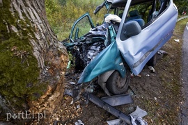 Tragiczny wypadek przed Hutą Żuławską