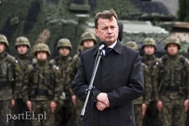 Szef MON w Elblągu: Bezpieczeństwo jest najważniejsze