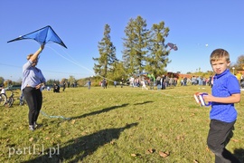 Łęcze, latawce, wiatr...