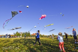 Łęcze, latawce, wiatr...