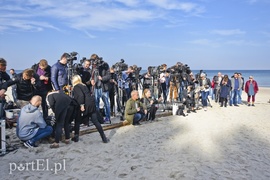 Jak prezes PiS na Mierzei kopał
