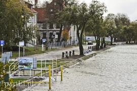 Rzeka Elbląg ostrzega